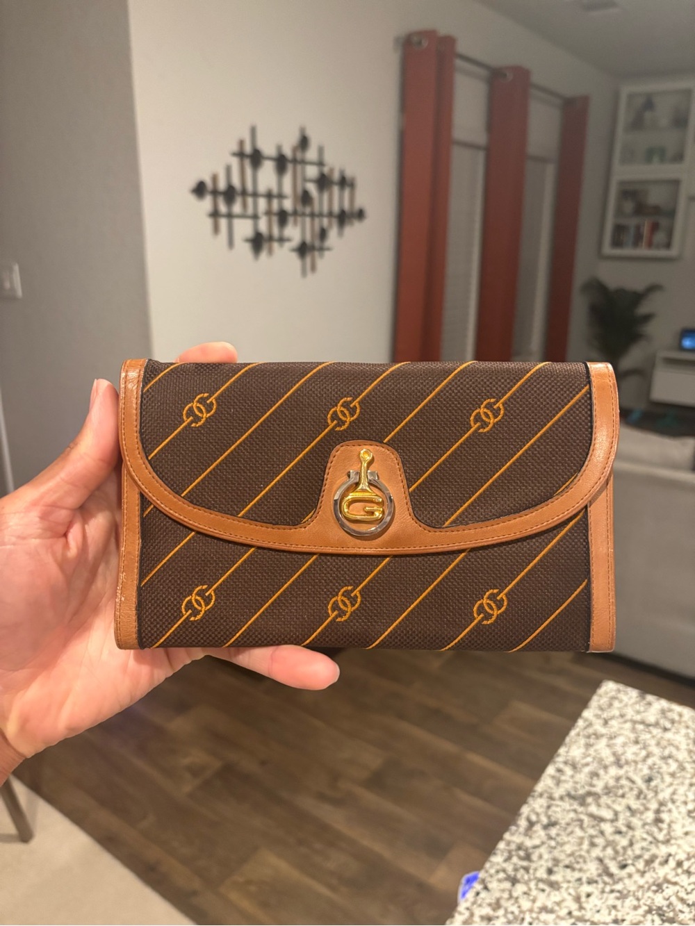 Gucci Shooting Star Monogram Wallet